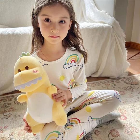 Cute Stuffed Dinosaur Plush Soft Dino Plush Dinosaur Plushie Toys for Kids - Picture 2 of 4